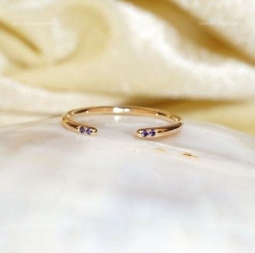 Bague eternité améthyste - bague,