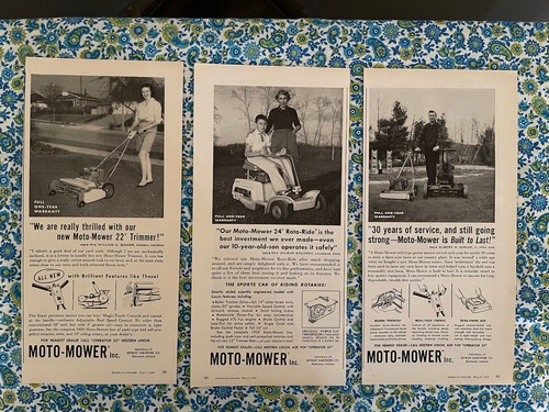 Vintage 1959 moto mower - 1959,