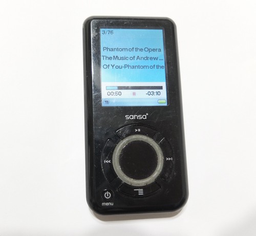 Sandisk sansa e260 4gb digital - sansa,