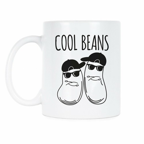 Cool beans coffee mug - cool, funny