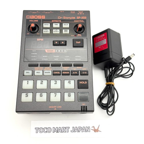 Boss 202 sample used - dr.,