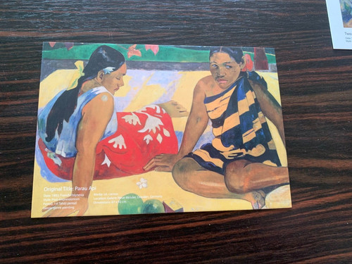 Carte postale 14x10 - carte, musee