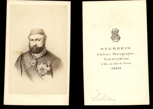 Neurdein paris sultan abdül - sultan,