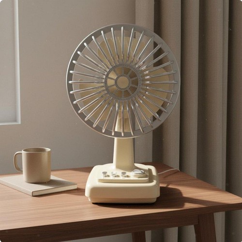 Ventilateur bureau rétro - de,