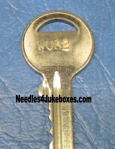 Wurlitzer wua2 jukebox key - wua2,