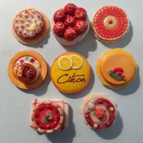 Lot feves huit gateaux pour - feves,