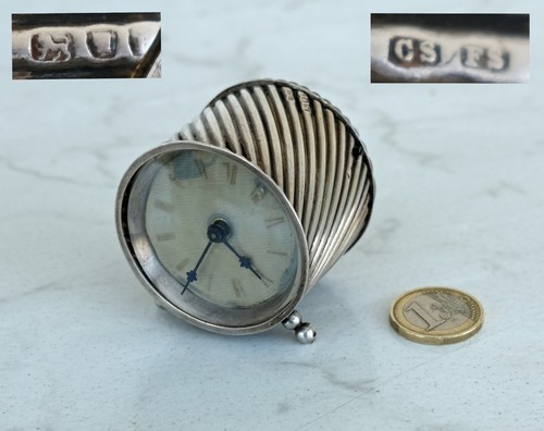 Pendulette voyage argent - pendulette,