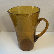 Grand pichet verre - bulle, a