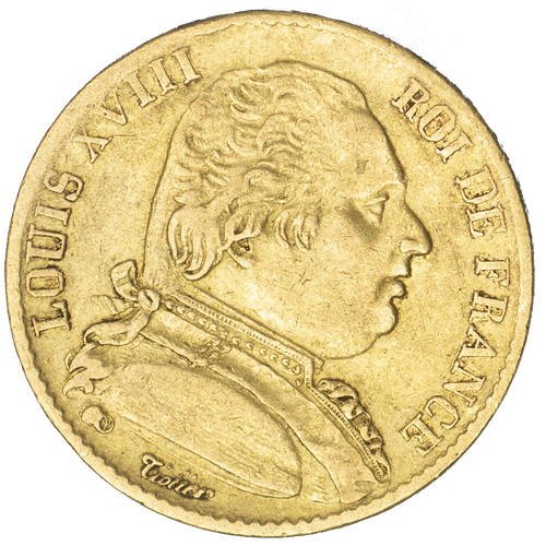 Louis xviii francs - louis,