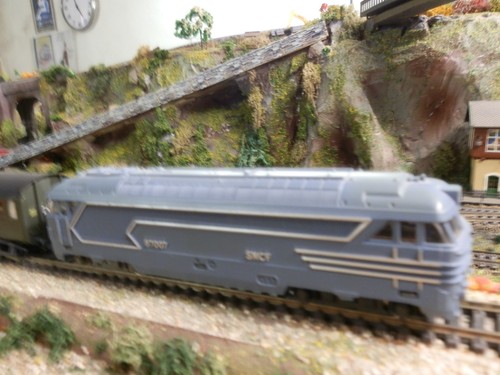 Locomotive 67007 wagons - locomotive,