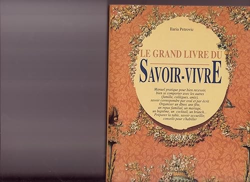 Grand livre savoir vivre - grand, du