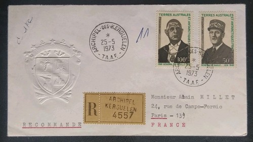 Enveloppe rec taaf 46 - taaf, 46/47