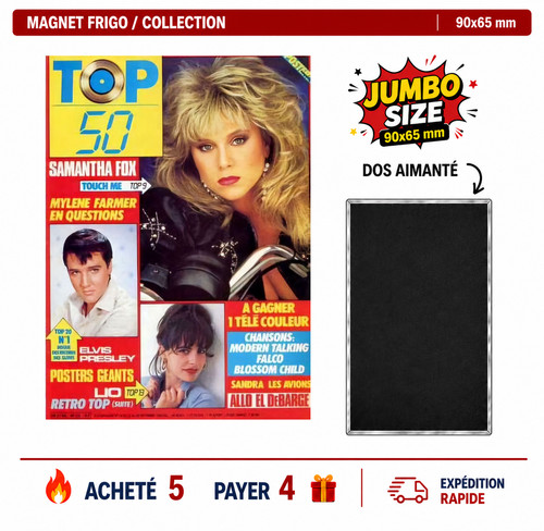 Magnet frigo samantha fox - magnet,