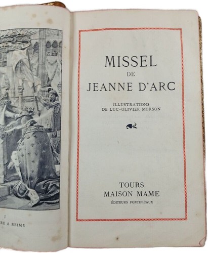 Missel jeanne arc - missel,