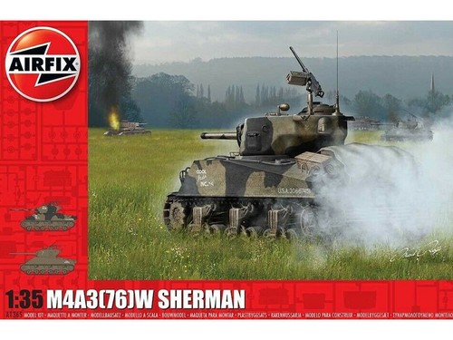 Airfix m4a3 sherman - w,