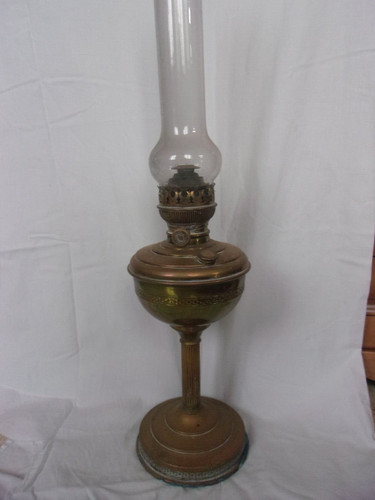 Grande lampe pétrole - lampe, À