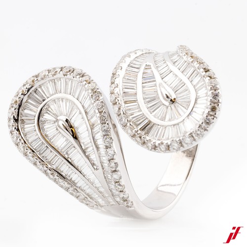 Bague 18k 149 diamants - 18k,