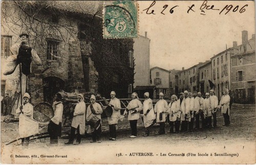 Cpa sauxillanges les - cpa,
