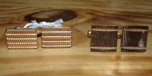Lot anciens boutons manchettes - lot,