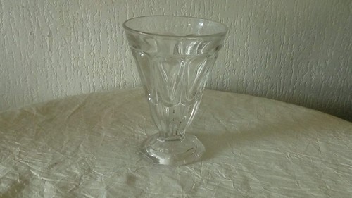 Vase violettes verre - vase, en