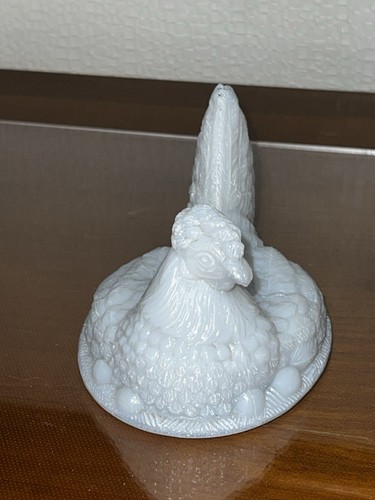 Couvercle poule ancienne - , en