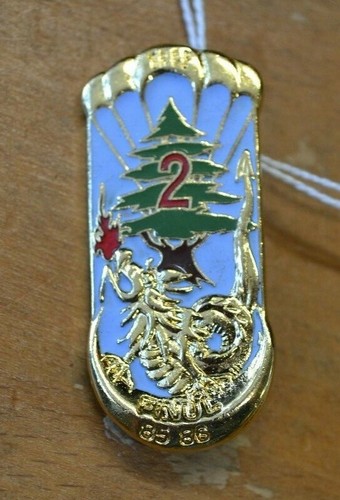 Insigne metal compagnie 1 - 2,