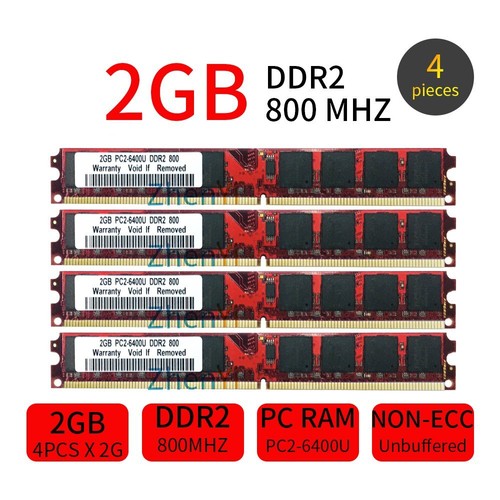 8go 2go ddr2 800mhz - 2go,