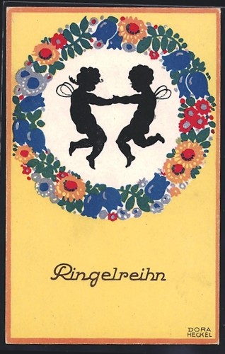 Carte postale artiste dora - carte, d'artiste