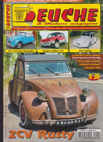 Deuche mehari magazine n 36 - mehari, n°36