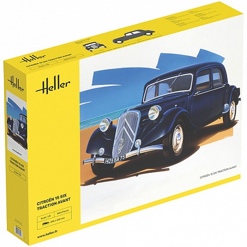 Heller citroen six traction - 15,