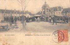 CPA 28 CHATEAUDUN / LA PLACE / LE JOUR DU MARCHE