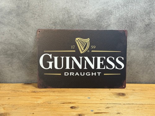 Plaque métal guinness - plaque,