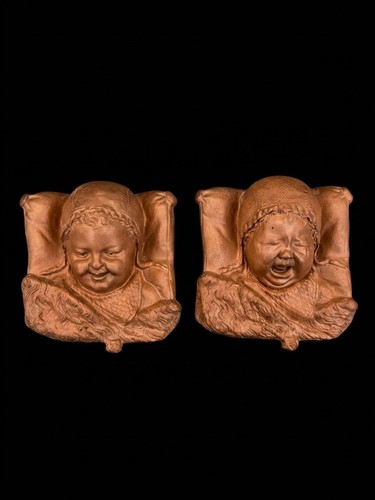 Paire bas relief terre - paire,