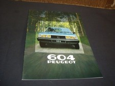 BROCHURE 20 PAGES 1980 PEUGEOT