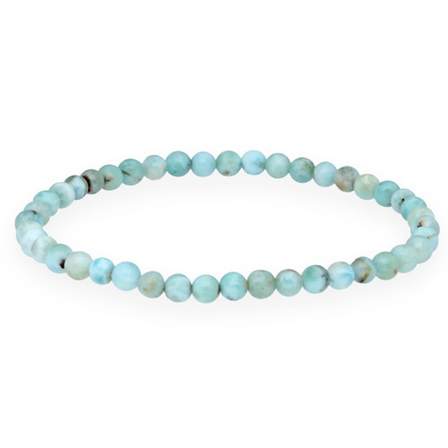 Larimar bracelet perles - larimar,