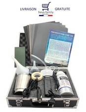 Kit Complet Rénovation Phares Optiques PRO Feux Vapeur Polymérisation Mallette