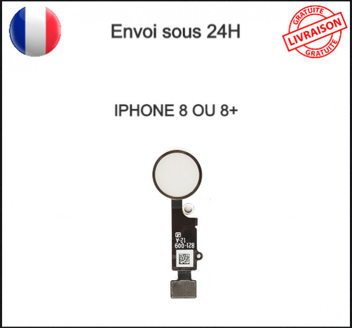 Bouton home iphone - home, 8