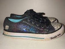 Skechers twinkle toes black - toes,