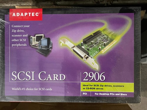 Vintage adaptec ava 2906 - adaptec, 32