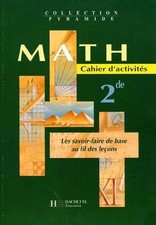 Maths, 2nde (Cahier