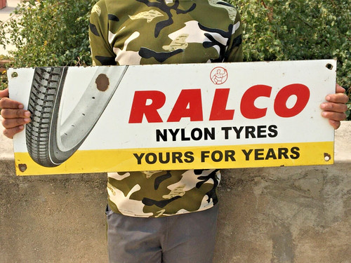 Vintage ancien ralco tyres - ralco,