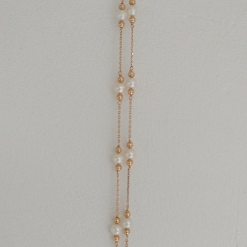 Chaîne collier jaune - chaîne, en