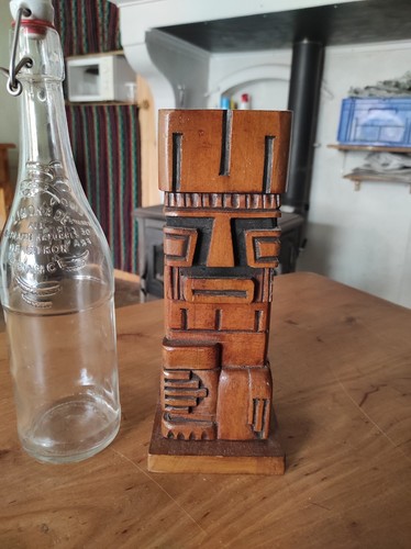 Statuette tiki bois de - tiki, en