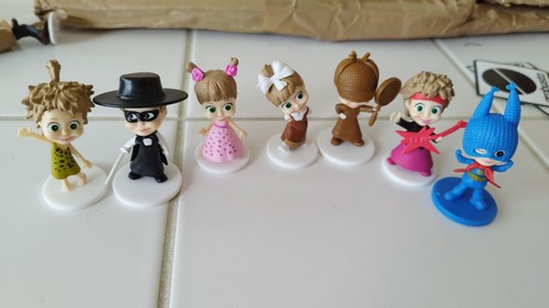 Lot figurine masha michka - lot,