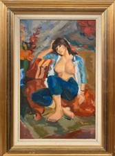 Huile sur toile de Pierre