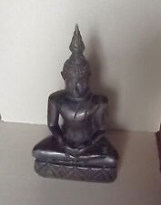 Statuette de bouddha en bois Thaïlandaise 30cm