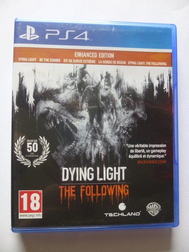 Jeu ps4 dying light - dying,