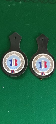 Insignes sur patte cuir - patte, de