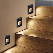 3 Pcs Step Light 1.5W 3000K