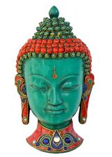 Résine Bouddha Masque Avec